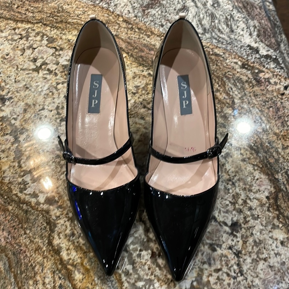 SJP Nirvana Patent Leather Mary Janes